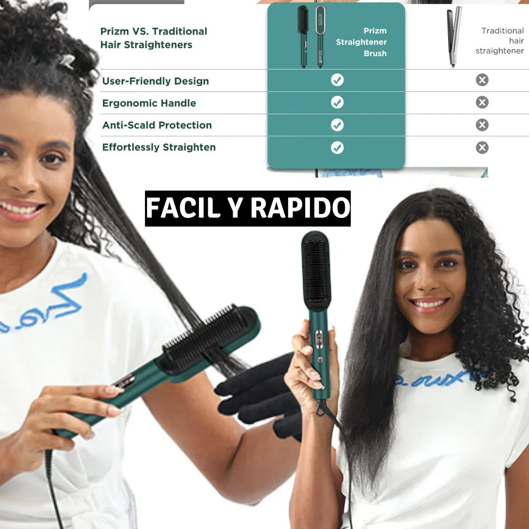 Cepillo Alisador  Nova Pro - Cuidado Capilar Aguacate