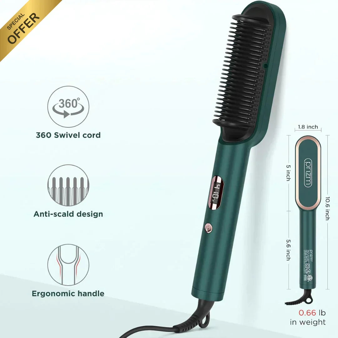 Cepillo Alisador  Nova Pro - Cuidado Capilar Aguacate