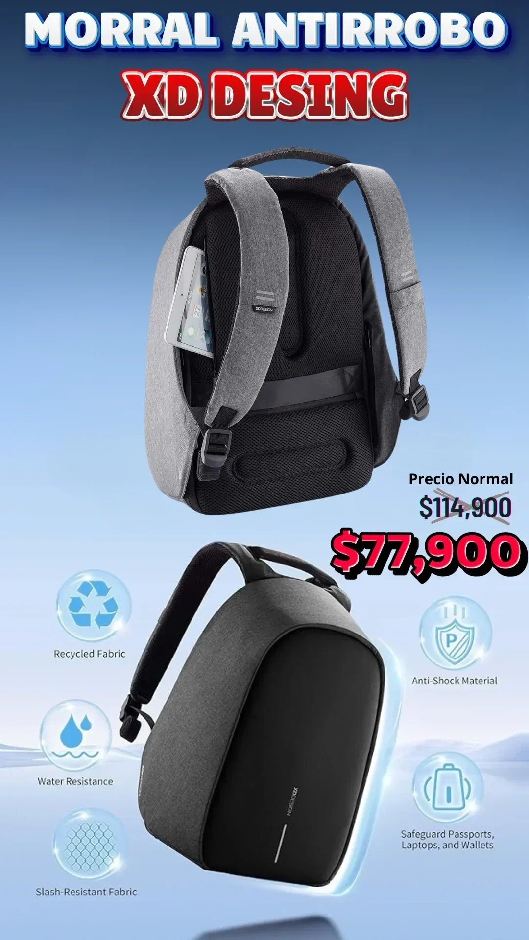 Morral Antirrobo XD Design