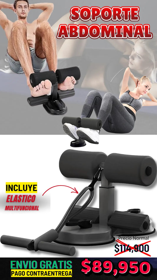 Soporte De Entrenamiento Abdominal CoreGrip + Elástico Multifuncional